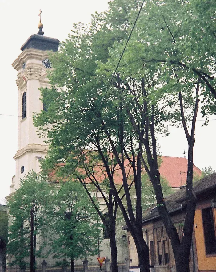 La carte Église d'Almaš
