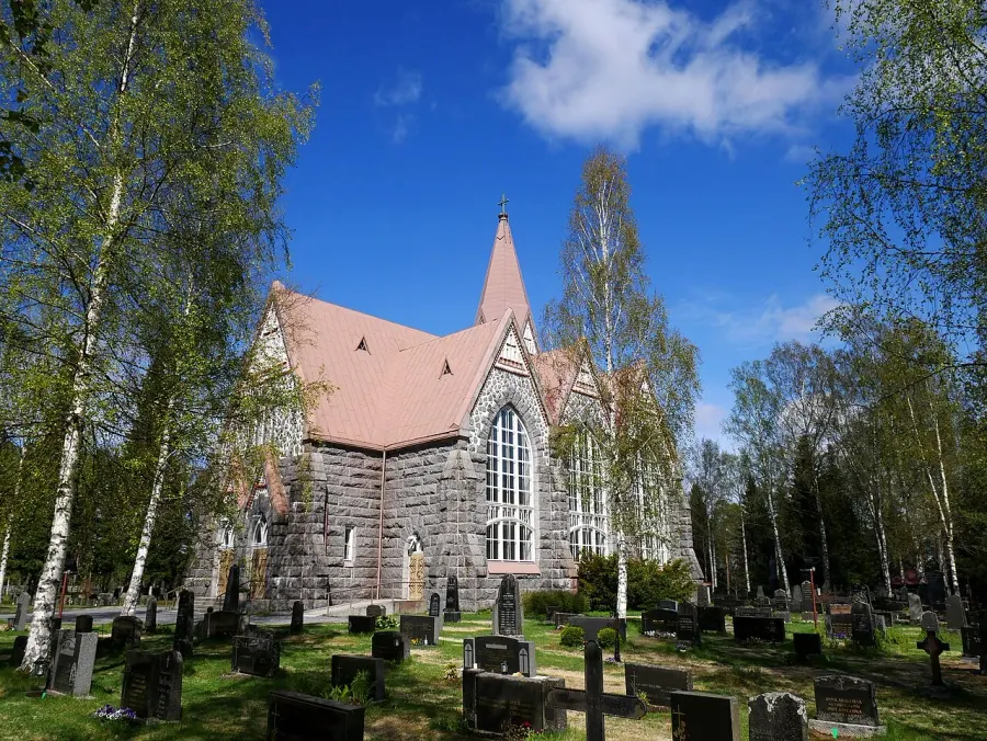 La carte Église d'Alahärmä