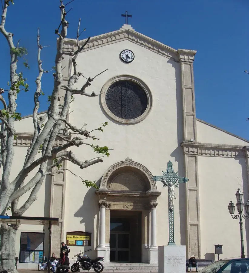 La carte Église de Mazargues