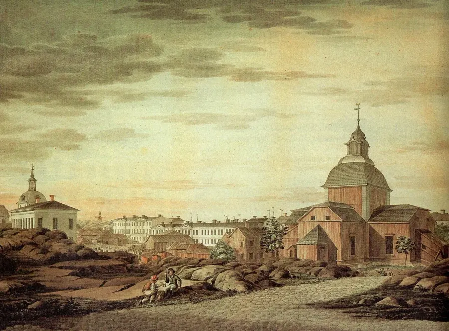 La carte Église Ulrique-Éléonore