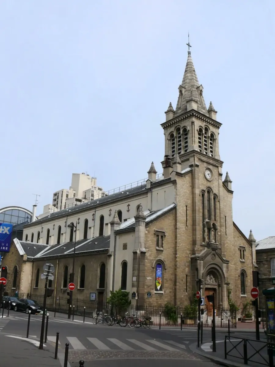 La carte Église de l'Immaculée-Conception de Paris