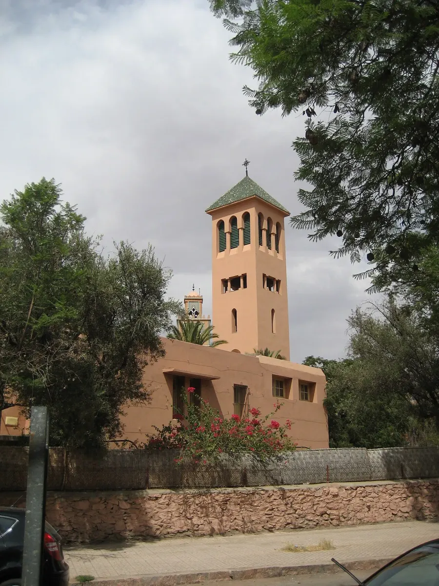 The Église des Saints-Martyrs de Marrakech card