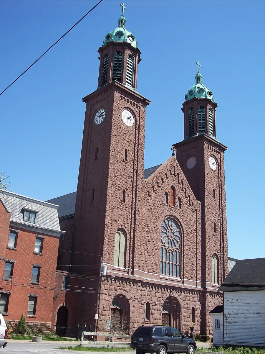 La carte Église du Corpus Christi de Buffalo