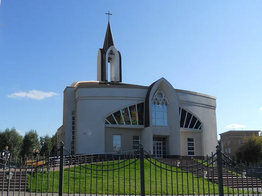 The Immaculate Heart of Mary Church, Kemerovo card