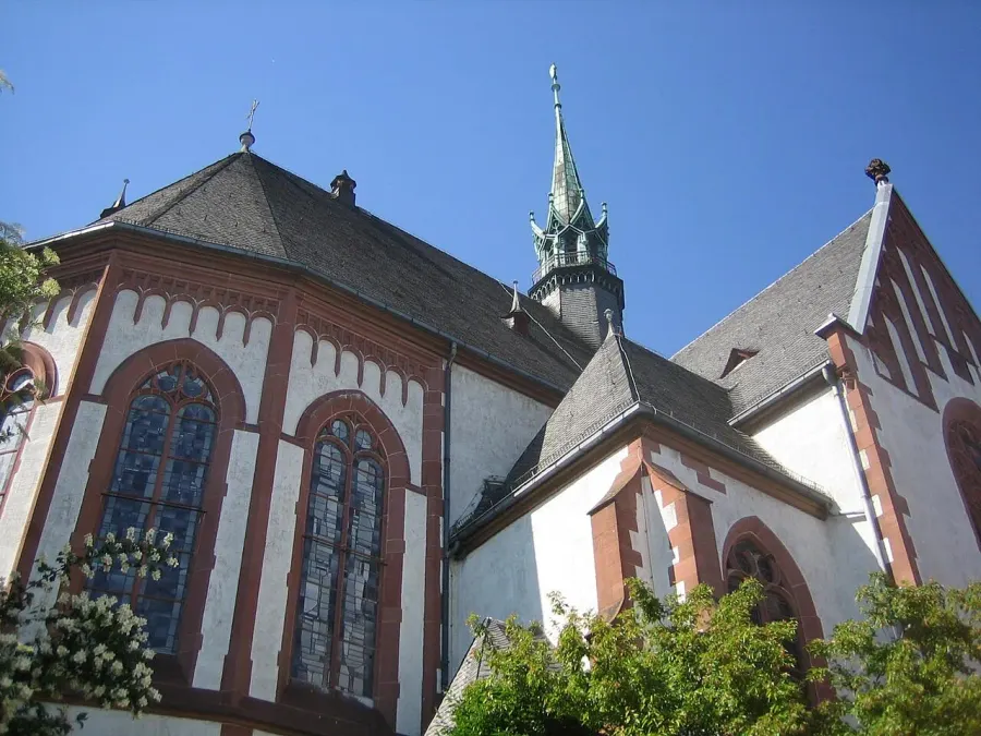 La carte Église du Sacré-Cœur de Mayence