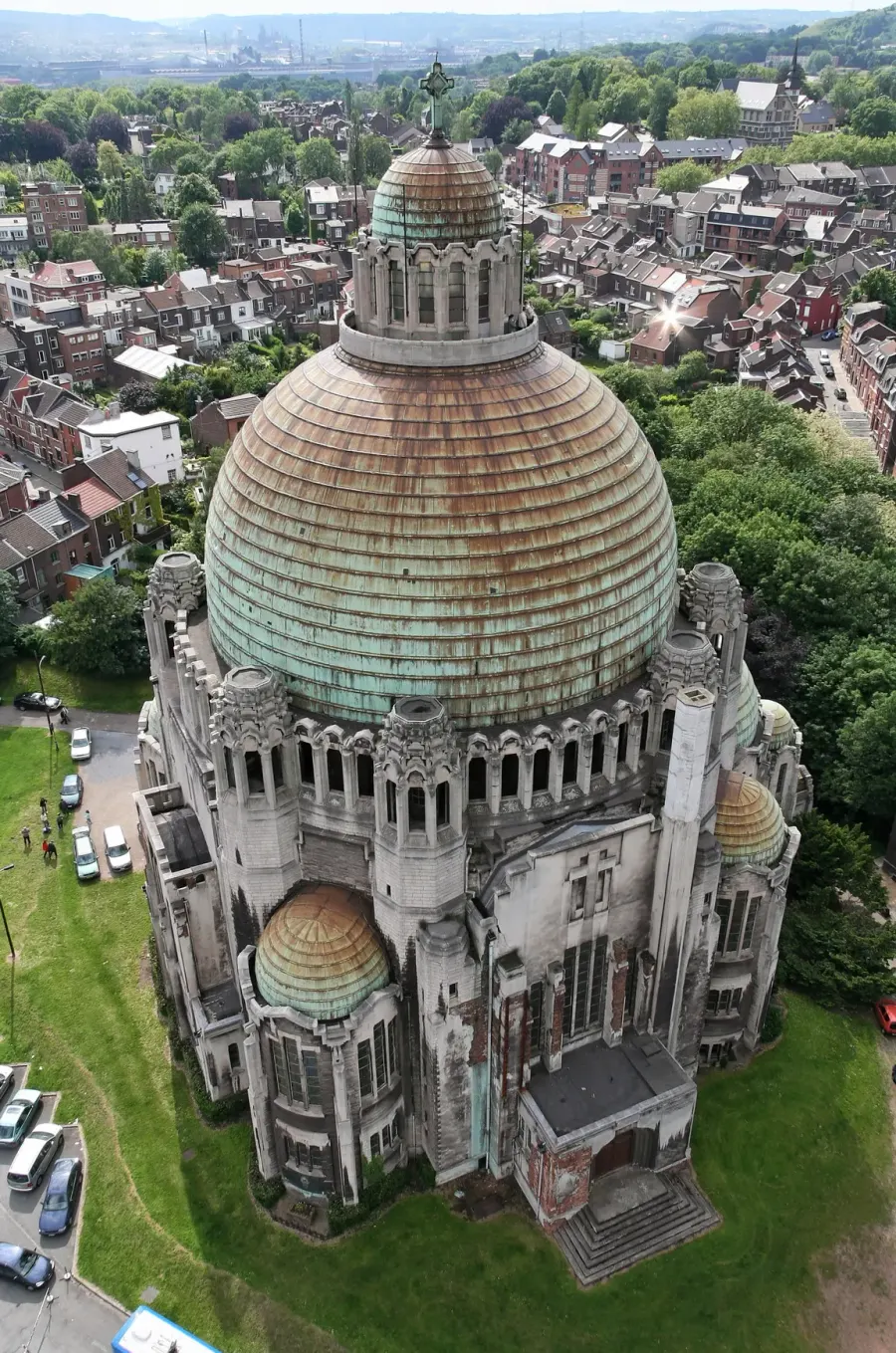 La carte Église du Sacré-Cœur et Notre-Dame-de-Lourdes