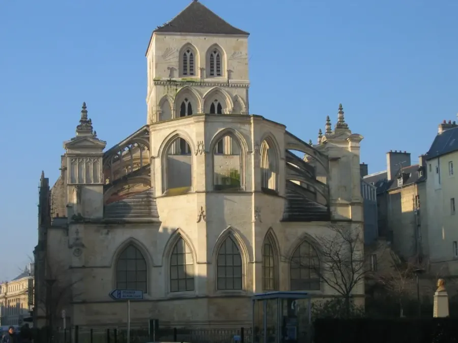 The Church of Vieux Saint-Sauveur de Caen card
