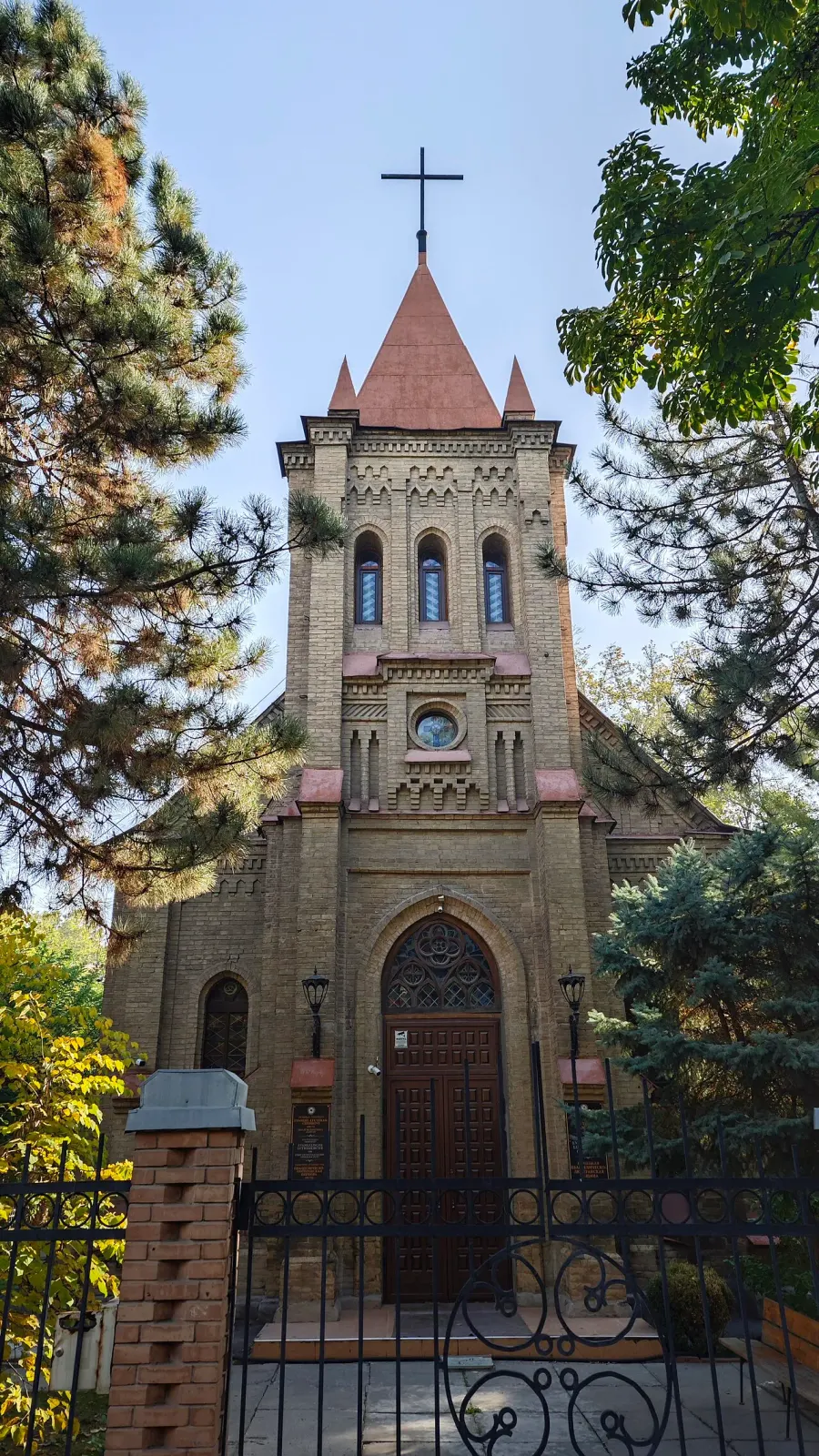 La carte Église luthérienne de Tachkent