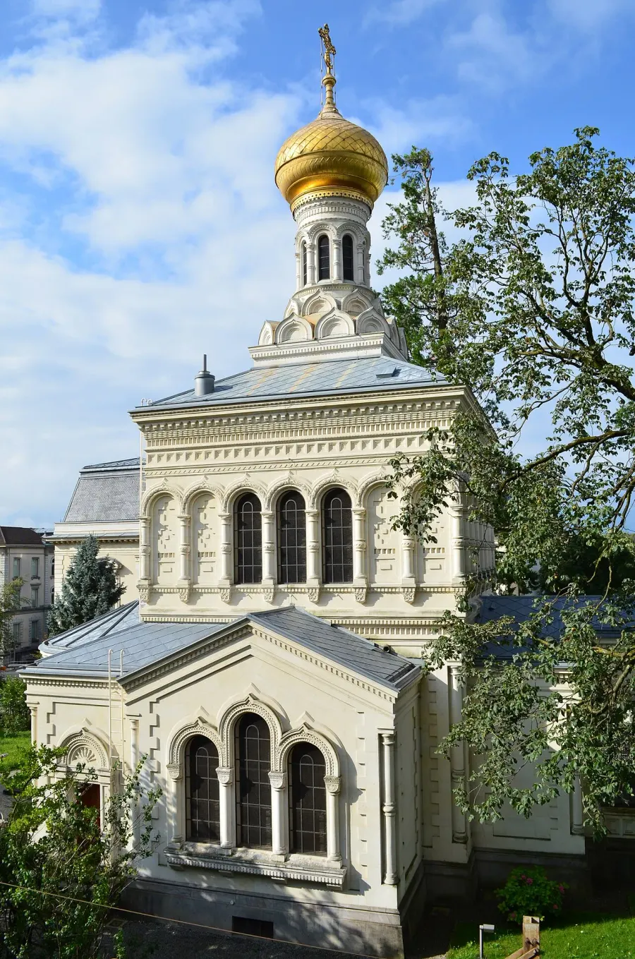 La carte Église Sainte-Grande-Martyre-Barbara de Vevey
