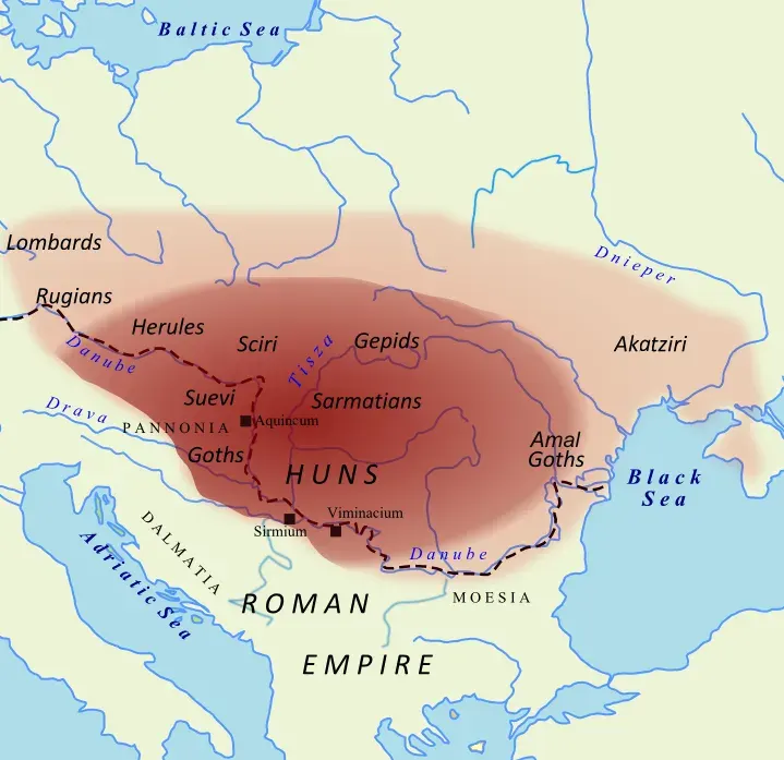 The Hunnic language card