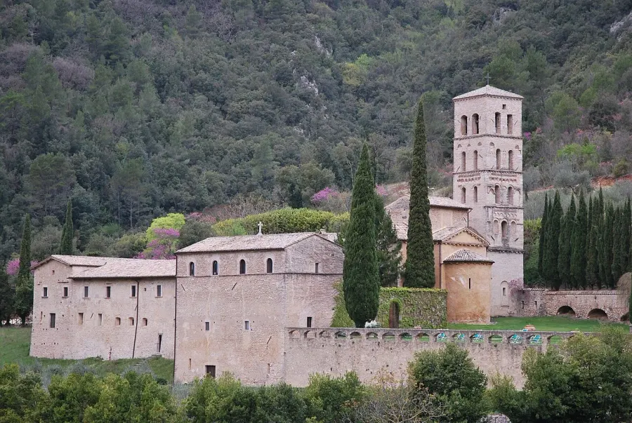 La carte Abbaye de San Pietro in Valle