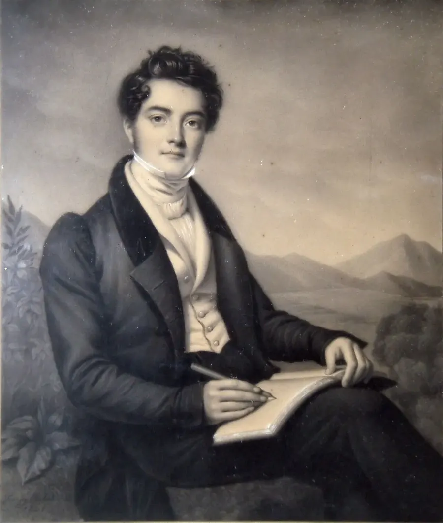 The Vincent-Marie Viénot, Count of Vaublanc card