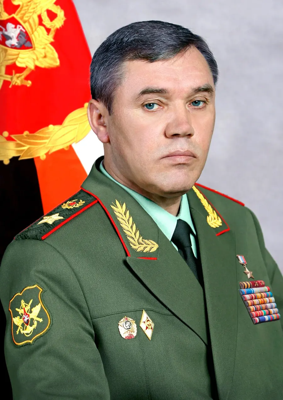 La carte Valeri Guerassimov