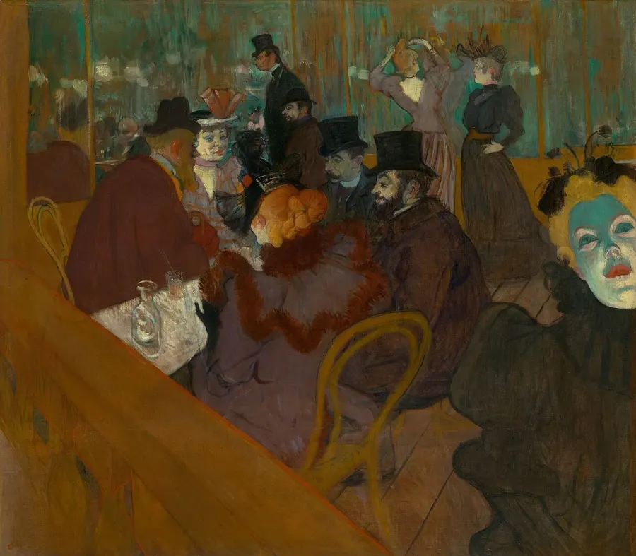 La carte Au Moulin-Rouge