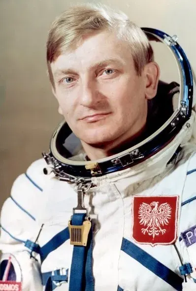 La carte Mirosław Hermaszewski