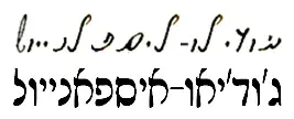 The Judaeo-Spanish card