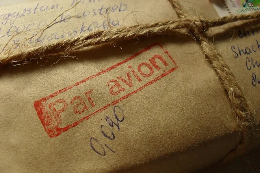 La carte Poste aérienne