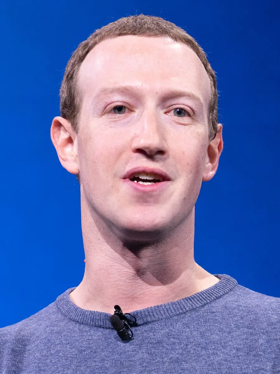 La carte Mark Zuckerberg