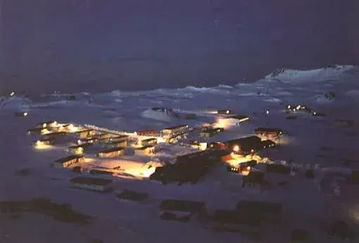 La carte Territoire chilien de l'Antarctique
