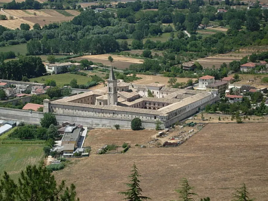 La carte Abbaye du Saint-Esprit de Sulmona