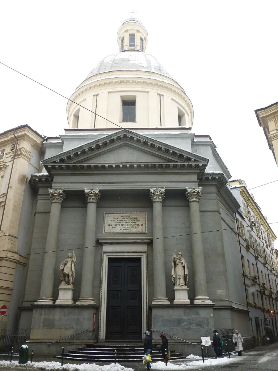 The Basilica of Saints Maurice and Lazarus card