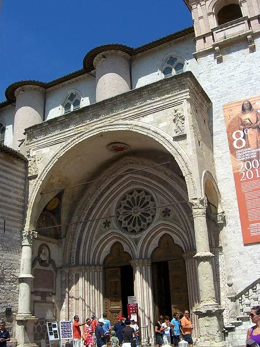 La carte Église inférieure de la basilique Saint-François d'Assise