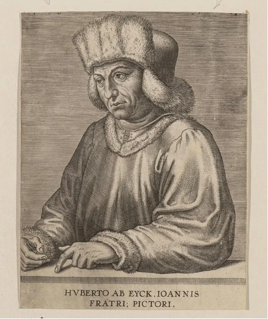 The Hubert van Eyck card