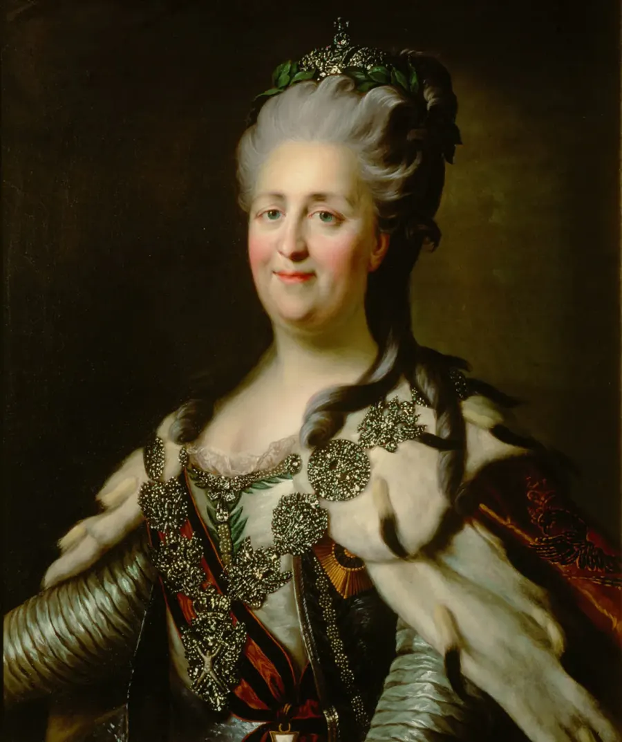 La carte Catherine II