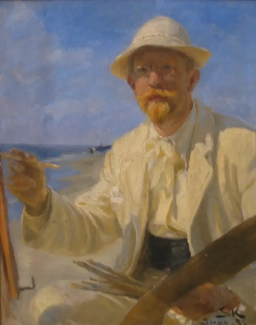 La carte Peder Severin Krøyer