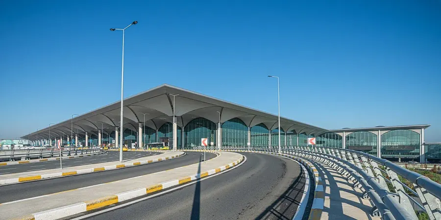 La carte Aéroport d'Istanbul