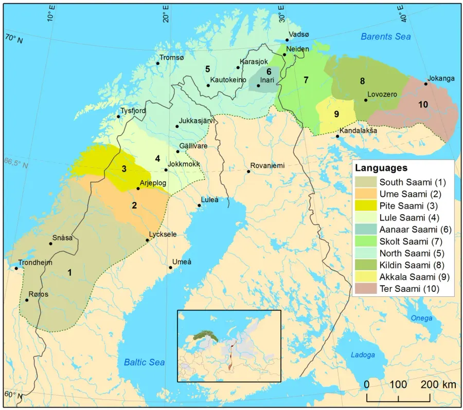 The Ter Sámi card