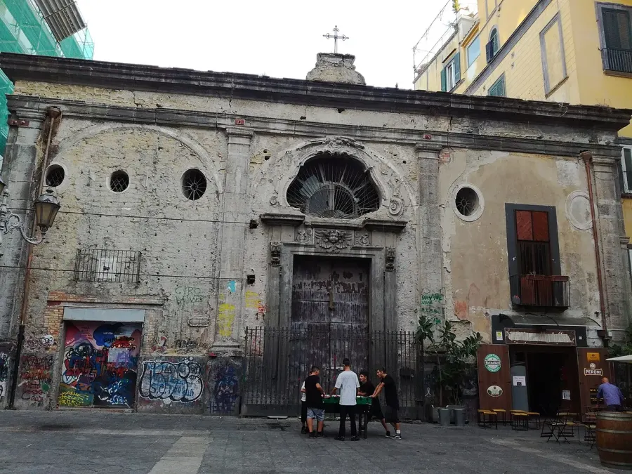 La carte Église Santi Cosma e Damiano ai Banchi Nuovi