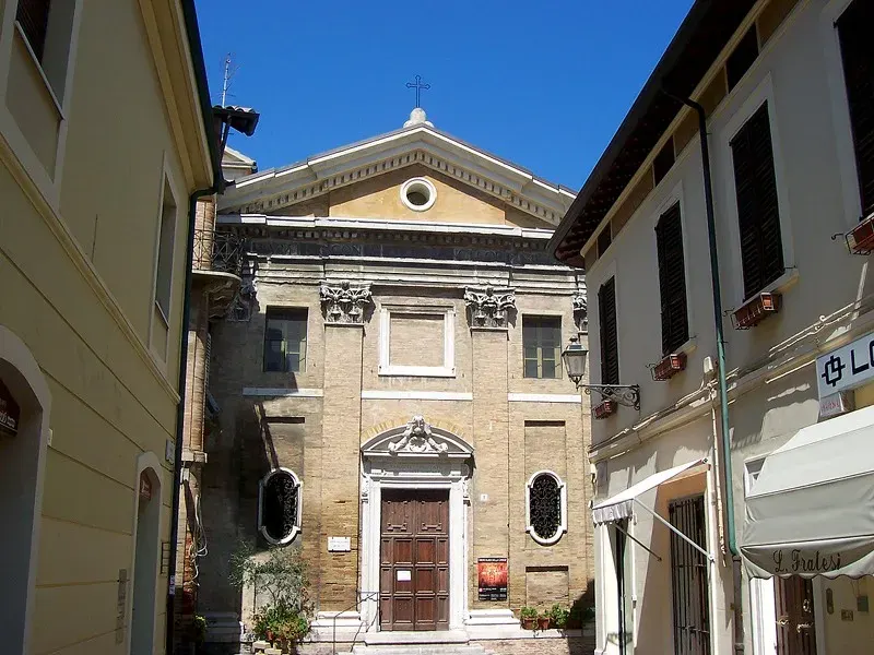 La carte Église de la Croix de Senigallia