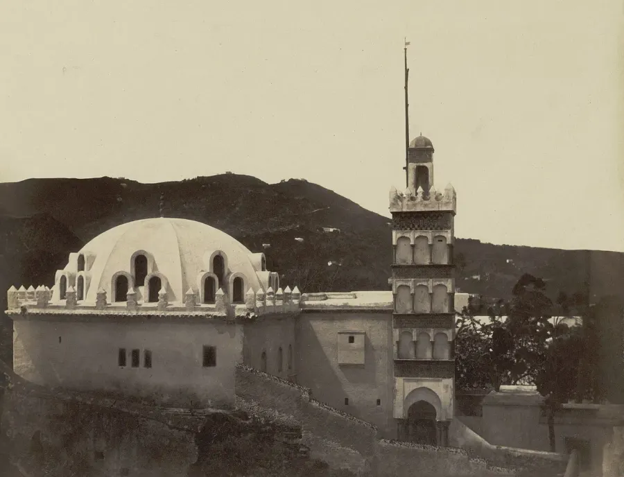 La carte Mosquée Sidi Abderrahmane