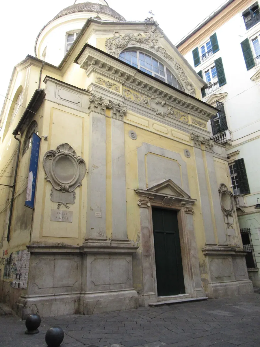 La carte Église San Luca