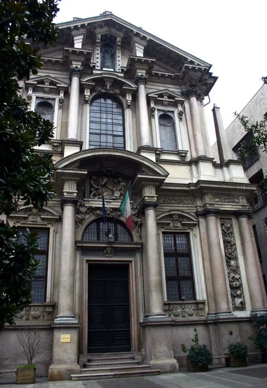La carte Église San Paolo Converso