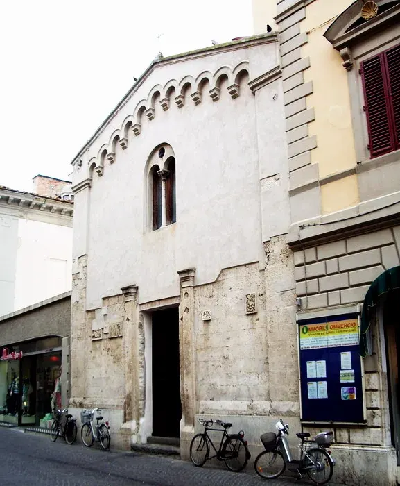 La carte Église San Pietro