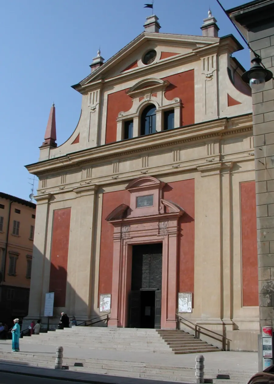 La carte Église San Pietro de Reggio d'Émilie