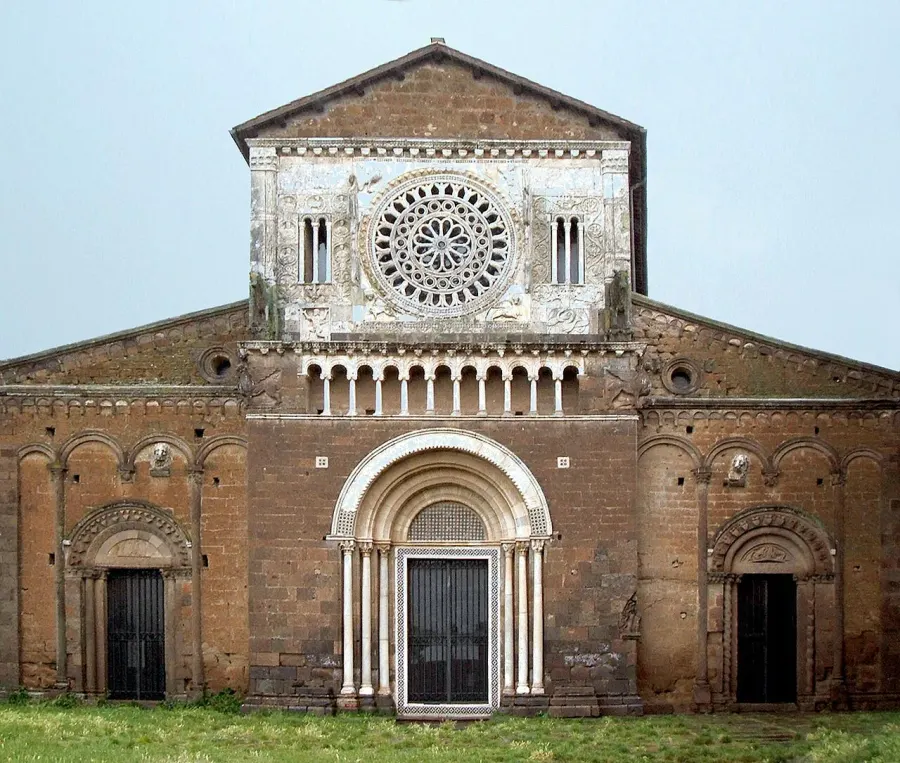La carte Église Saint-Pierre de Tuscania