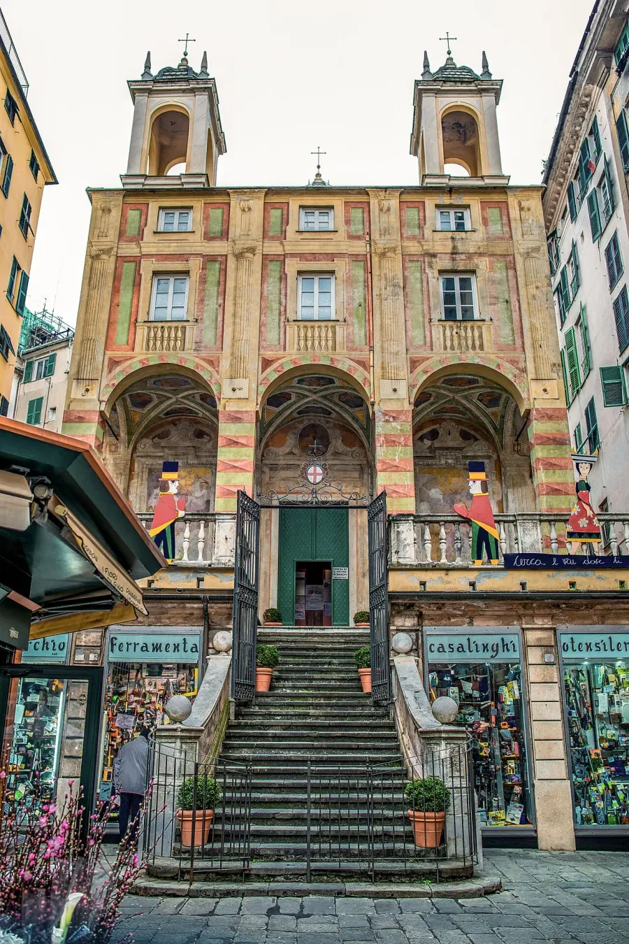 The San Pietro in Banchi, Genoa card