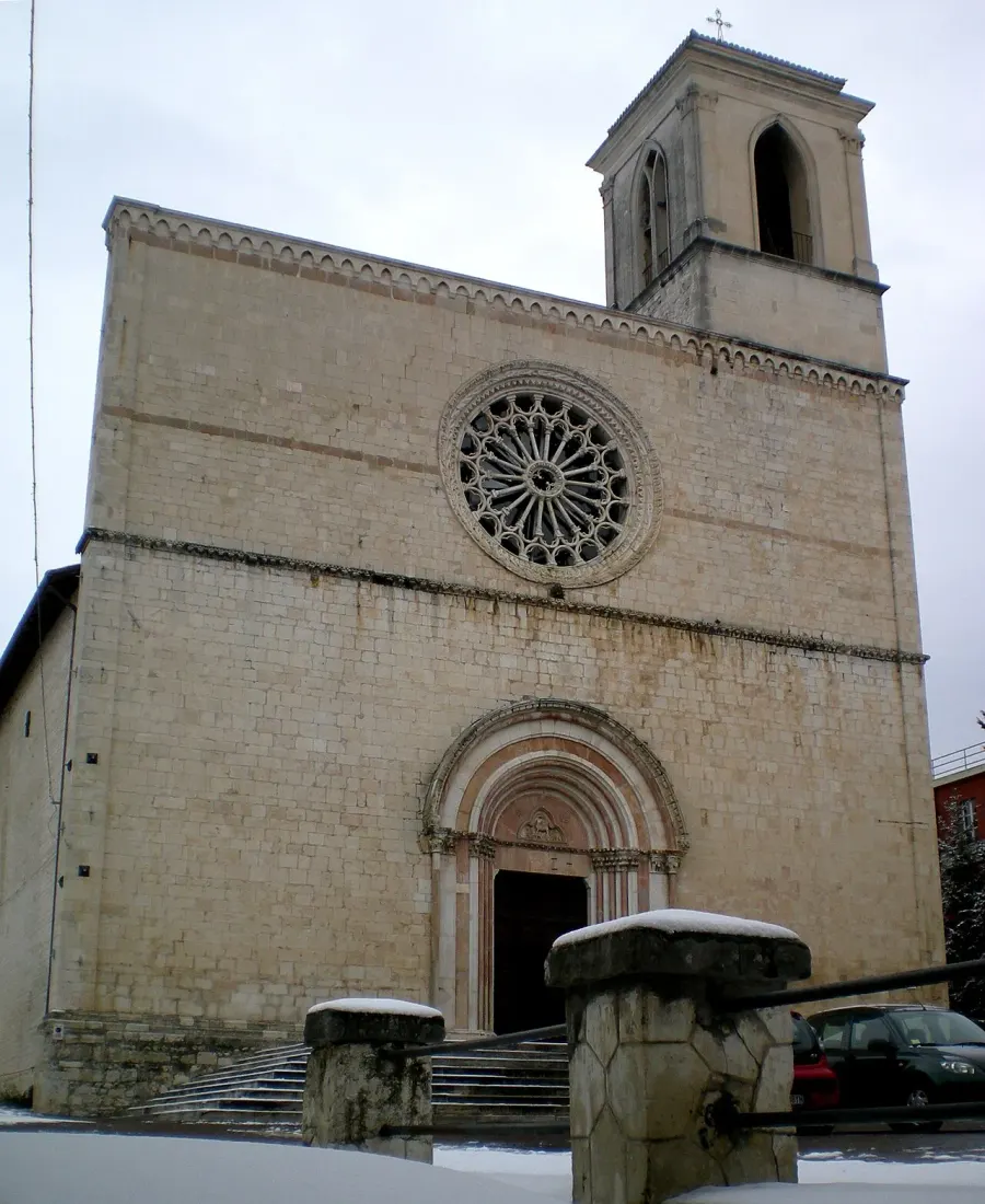 La carte Église Saint-Sylvestre de l'Aquila