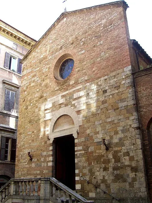 La carte Église Sant'Andrea de Sienne