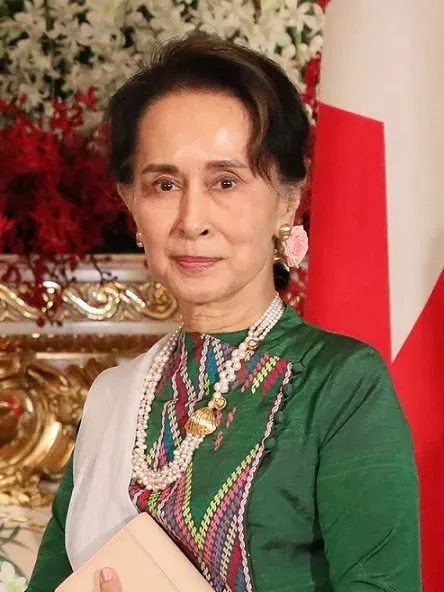 La carte Aung San Suu Kyi