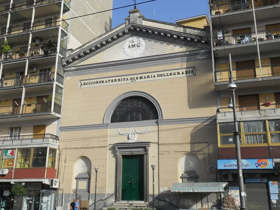 La carte Église Santa Maria delle Grazie a Piazza Cavour