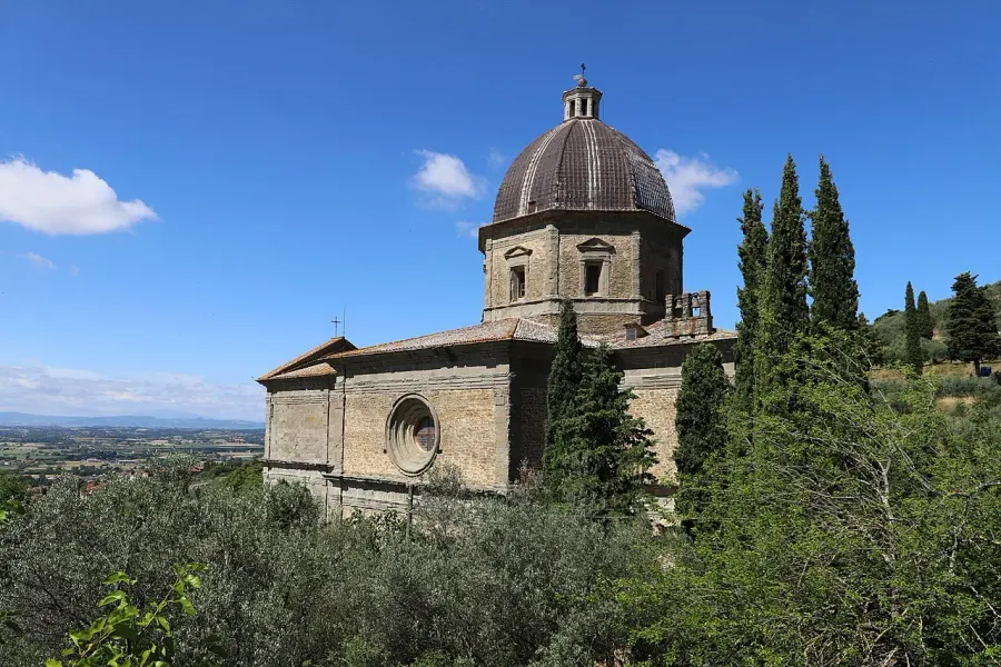 The Église Santa Maria delle Grazie al Calcinaio card