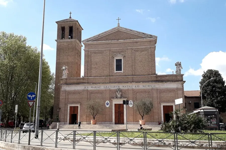 La carte Église Sainte-Marie-des-Grâces à Trionfale