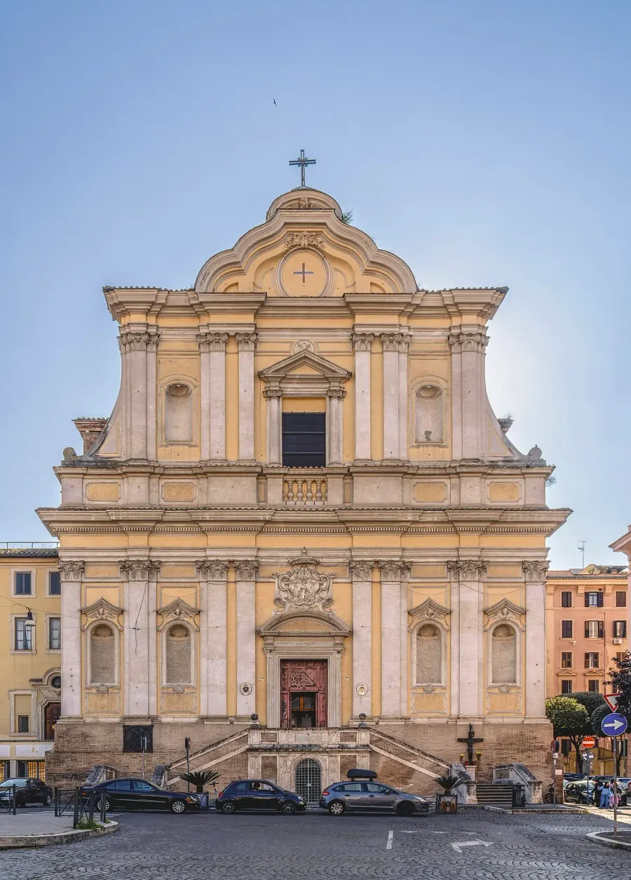 La carte Église Santa Maria delle Grazie alle Fornaci