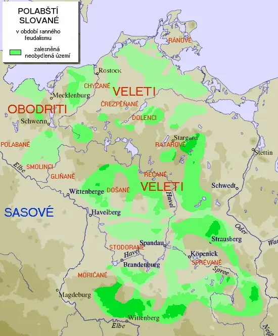 La carte Polabe