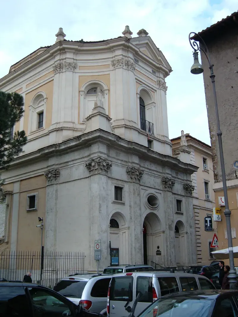 La carte Église Sainte-Rita-de-Cascia à Campitelli