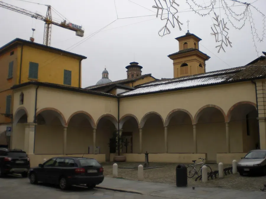 La carte Église Santo Stefano de Reggio d'Émilie